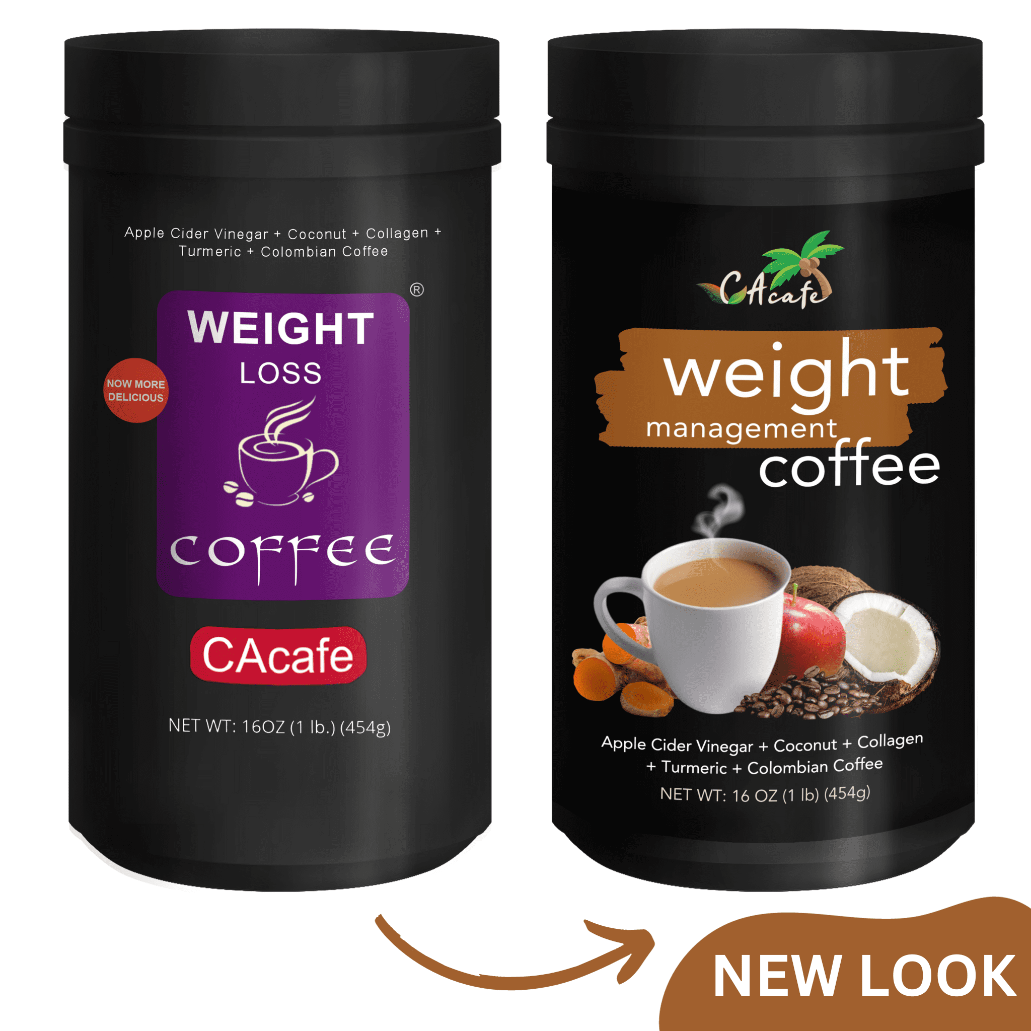 Apple Cider Vinegar Weight Loss Coffee CAcafe 16oz (Now More Delicious