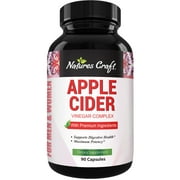 Apple Cider Vinegar Weight Loss Supplement Natural Detox Diet Pills Digestion Support Fast Acting Metabolism Booster Best Appetite Suppressant for Men and Women 90 Capsules