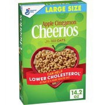 Apple Cinnamon Cheerios Gluten Free Cereal, 14.2 oz. (Pack of 6)
