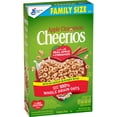 thumbnail image 1 of Apple Cinnamon Cheerios, Heart Healthy Gluten Free Breakfast Cereal, Family Size, 19 oz, 1 of 15