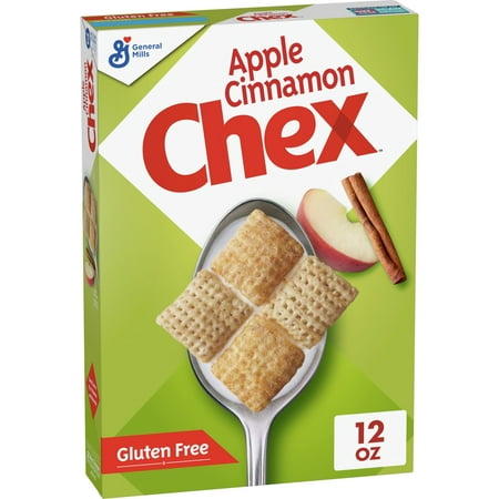 Apple Cinnamon Chex Breakfast Cereal, Gluten Free, 12 oz