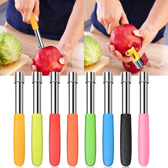 Apple Corer TASTAN Stainless Steel Fruit Corer for Apples/Pears - Easy-Twist Seed Remover, Ergonomic Core Extraction Tool, Efficient Kitchen Prep Gadget, Fruit Tool, Mint Green