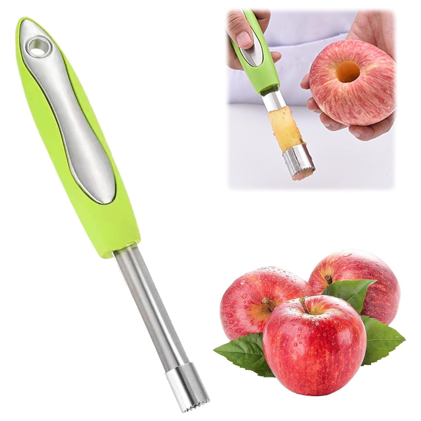 GLUAAE Apple Slicer with 12-Blade Extra Large 4 Inch