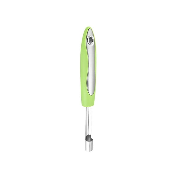 Apple Corer Tool,Stainless Steel Apple Core Remover,Fruit Vegetable Core Remover,Portable Stainless Steel Fruit Corer Kitchen Tool for Kitchen Effortless Core Removal From Apples Pears,(0.59x8.26 in)