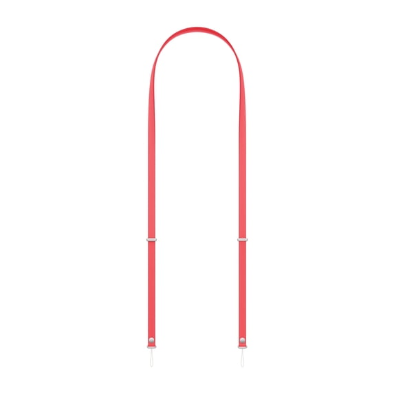 Apple Crossbody Strap - Bright Guava