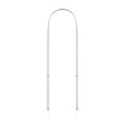 Apple Crossbody Strap - Light Gray