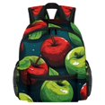 thumbnail image 1 of Apple Cute Printed Backpack with Adjustable Shoulder Strap, Large Capacity, Lightweight, 1 of 1
