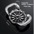 thumbnail image 1 of Apple Cutter Zinc Alloy Kitchen Tool Fruit Slicer Creative Portable Divider Corer, 1 of 5