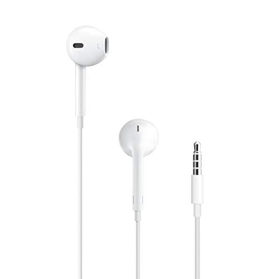 Apple EarPods In-Ear Earbuds with 3.5mm Headphone Plug, White