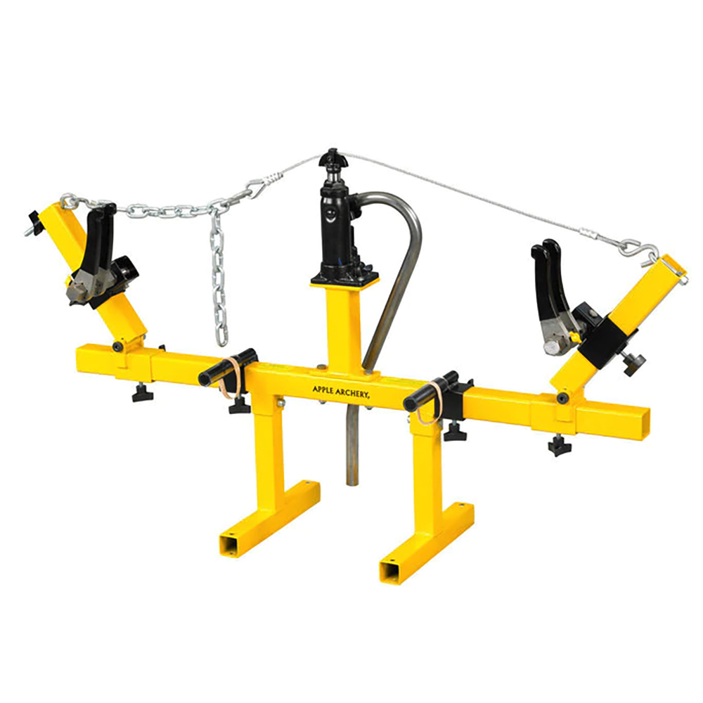 Apple Edge Economy Durable Steel Bow Press with Adjustable Limb Pockets