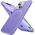 thumbnail image 1 of Apple Entronix Magnetic Back Cover for Apple iPhone 13, Purple, with 38 Magnets, Matte Finish, 1 of 6