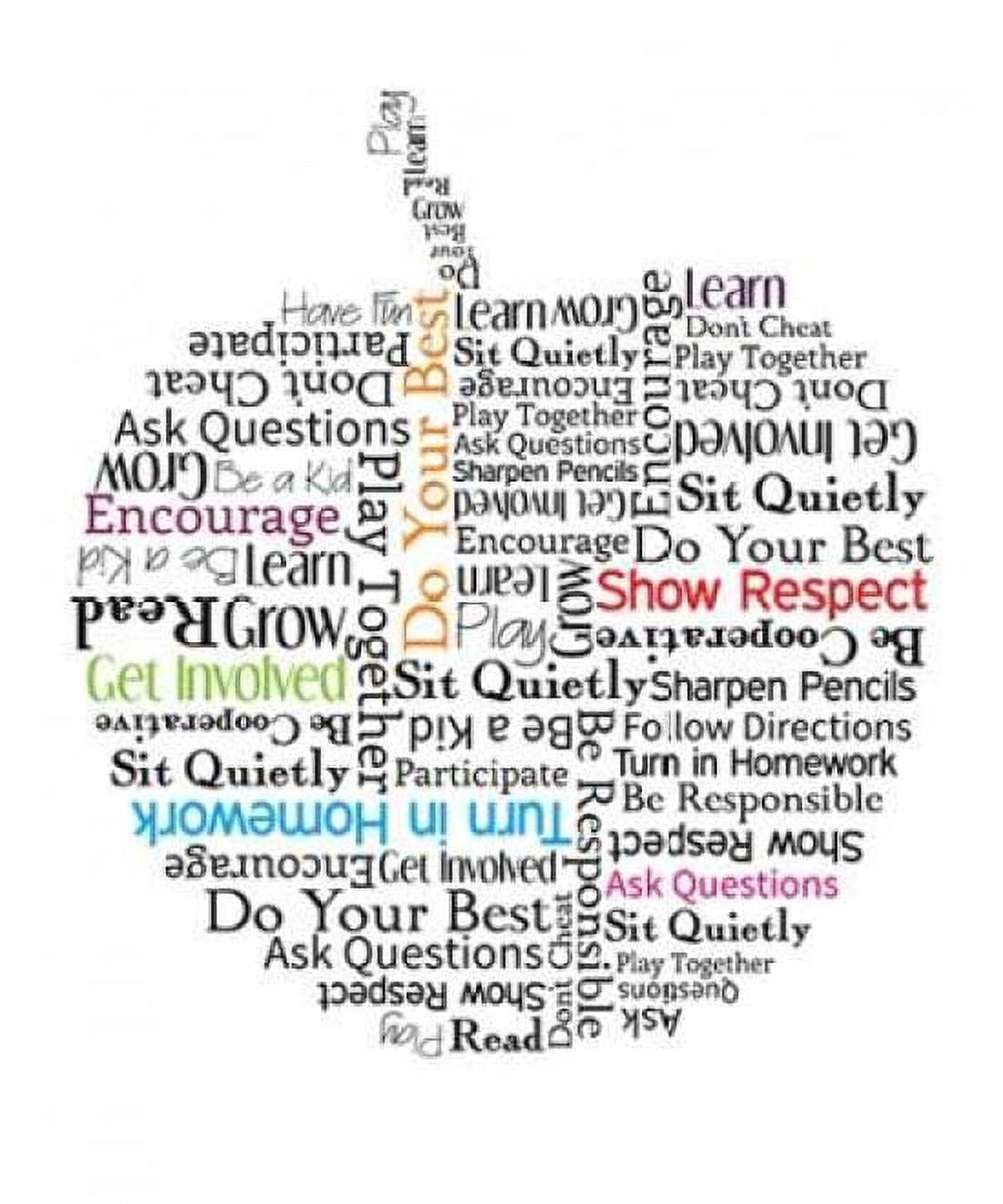 Apple Etiquette Canvas Art - Tenisha Proctor (20 x 24)