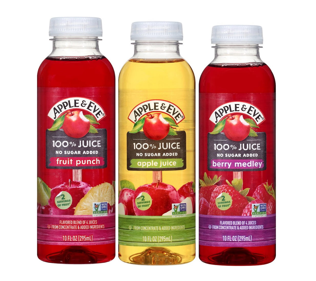 Apple & Eve 100 Fruit Juice Variety Pack, Kids Drink, 24 pk./10 oz