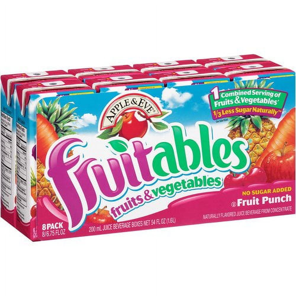 Apple & Eve Fruitables Fruit Punch Juice Boxes, 8 CT (Pack of 5