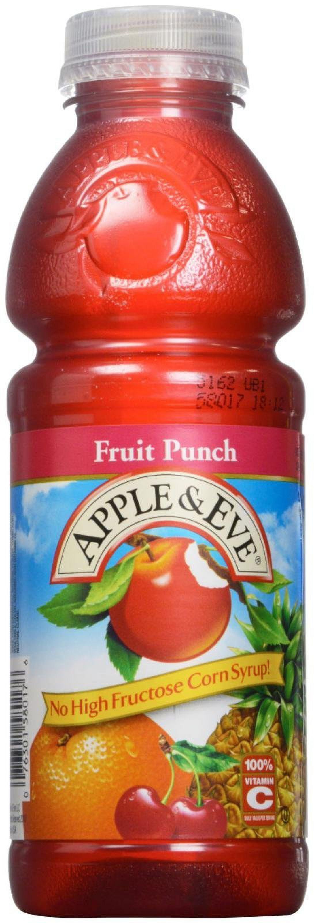 Apple & Eve On The Go 100 Juice Fruit Punch 16 Oz 12 Count