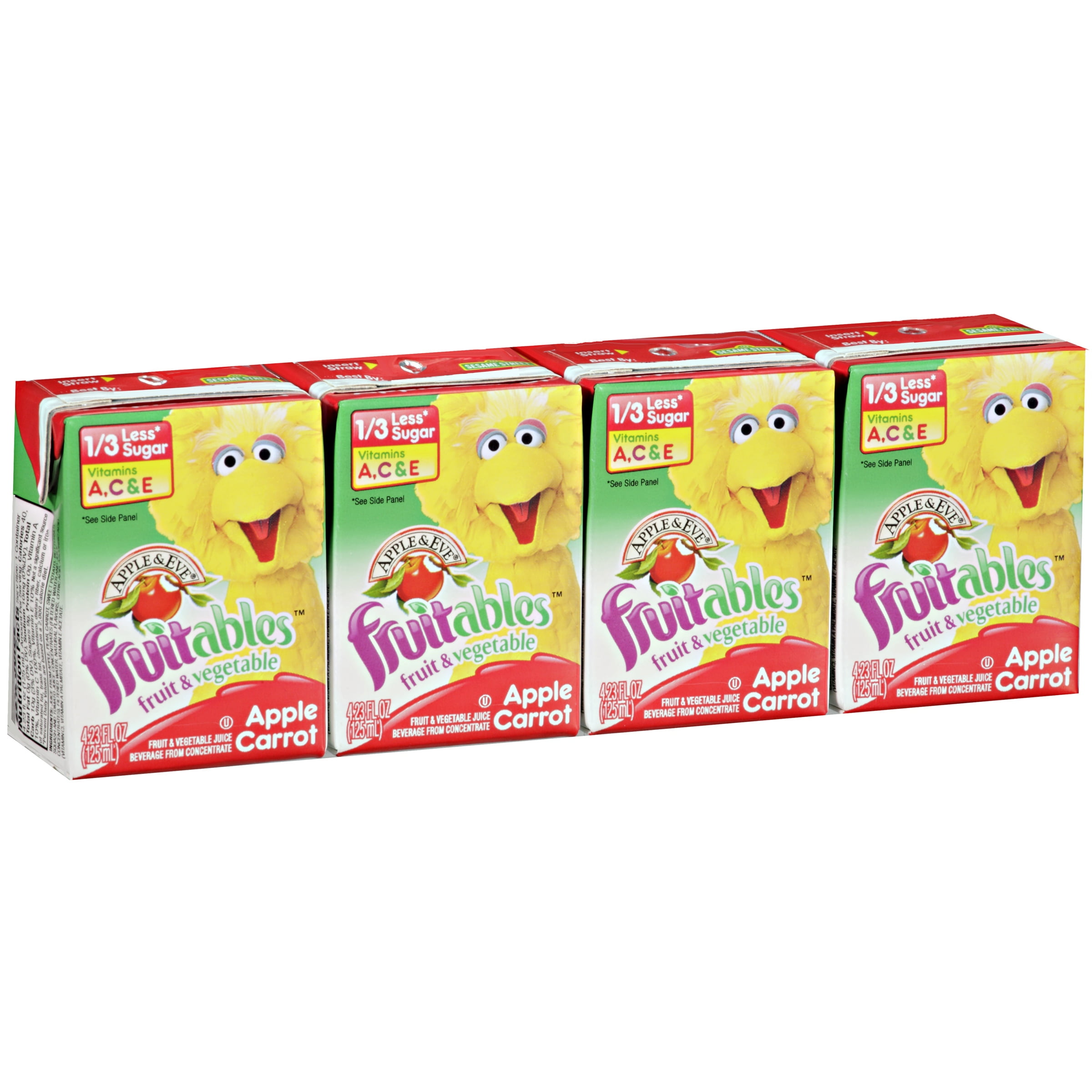 Apple Eve Sesame Street Fruitables Apple Carrot Fruit