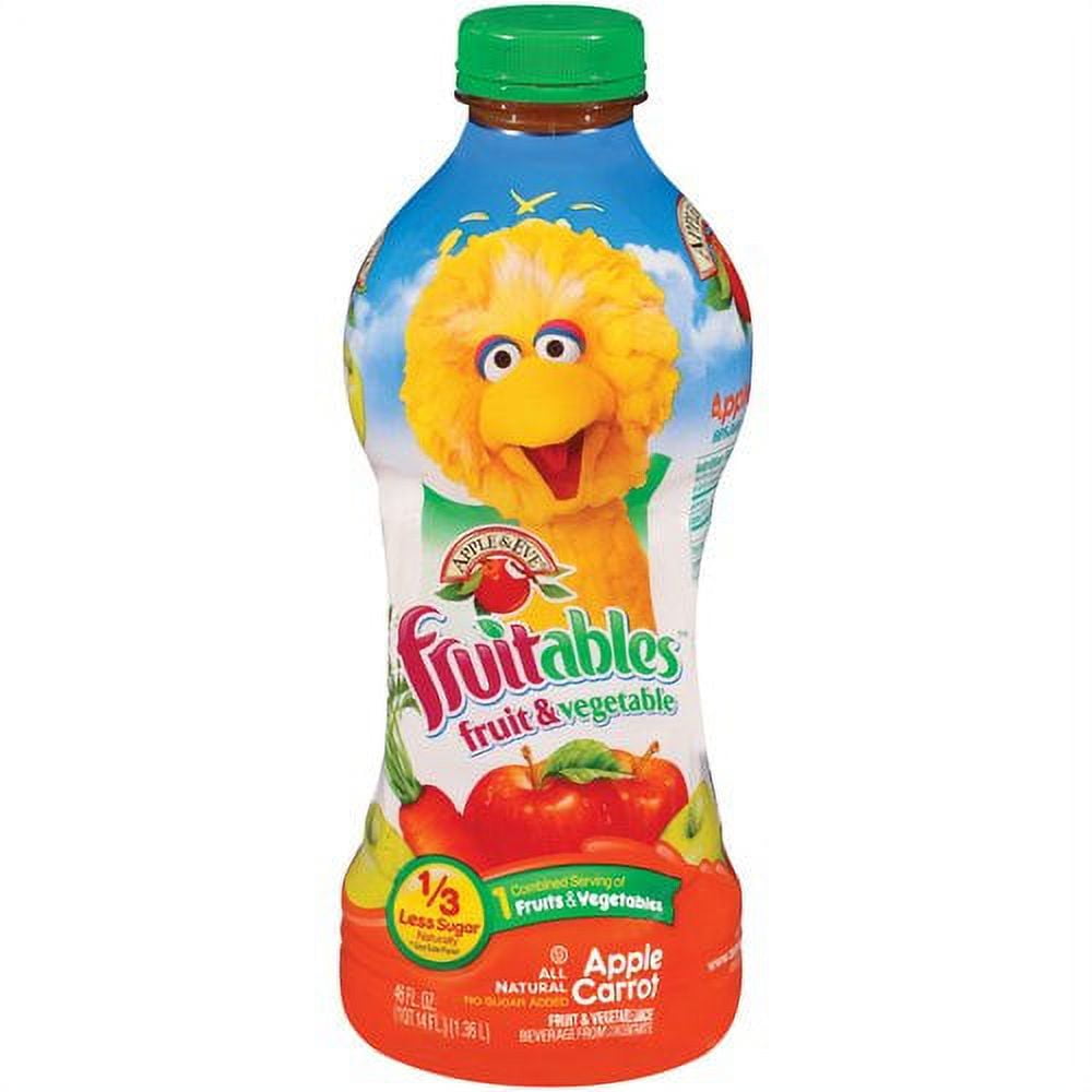 Apple & Eve Sesame Street Fruitables Fruit & Vegetable Apple Carrot