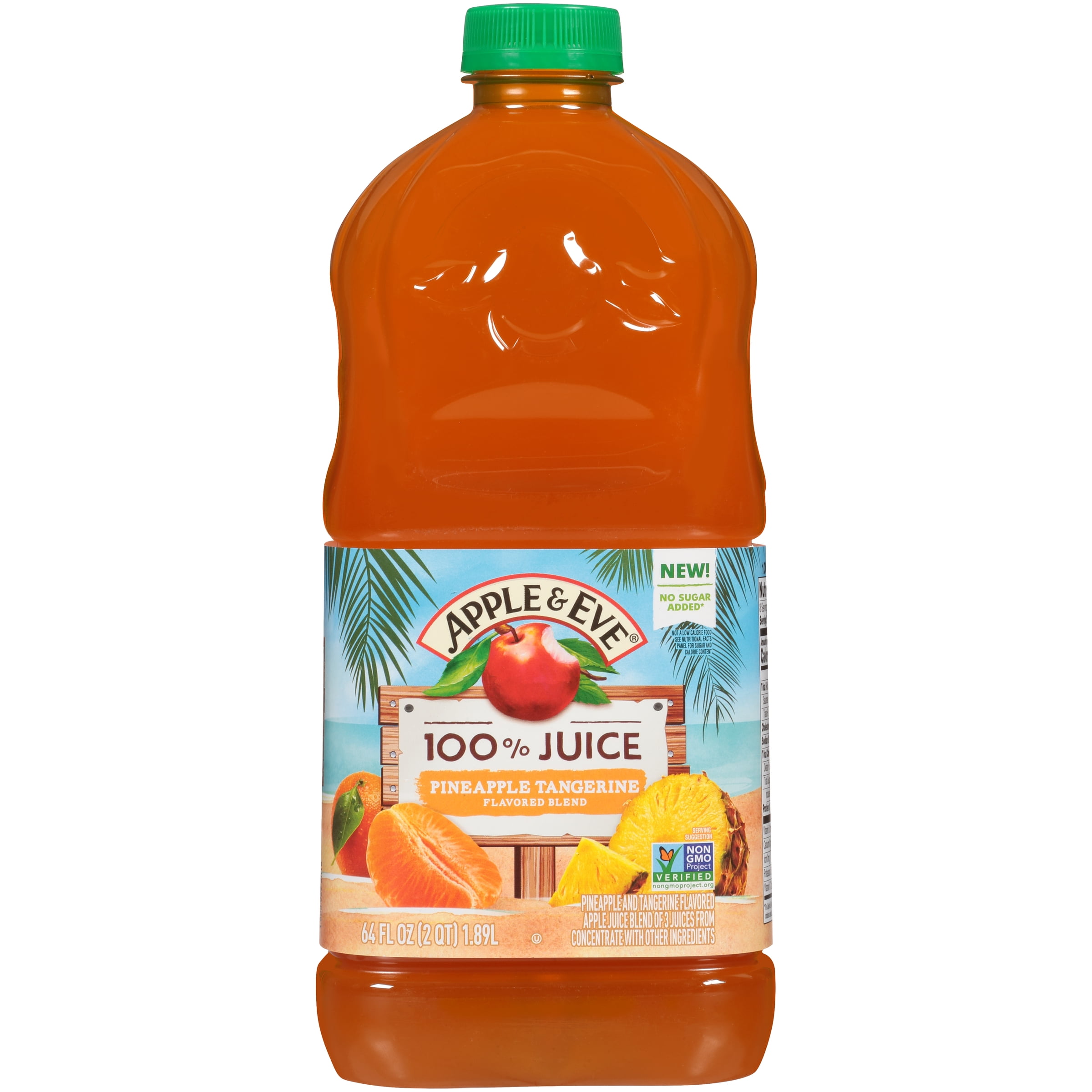 Apple & Eve, Tropical Pineapple Tangerine, 100% Juice, 64 oz