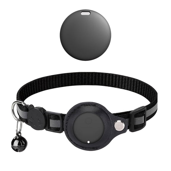 Apple Find My Locator - Bluetooth Tracker for Keys, Pets, Luggage & Items, No Monthly Fee, Replaceable Battery, iOS Compatible