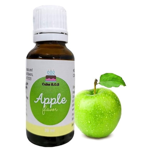 Cake S.O.S Apple Liquid Flavoring, 0.68 fl oz (20 ml)
