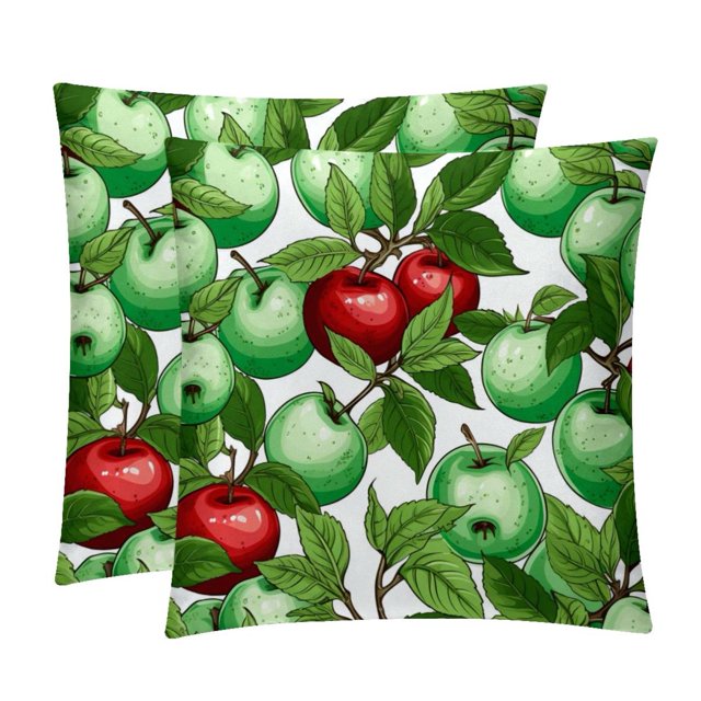 Apple Fruits Pillow Cases 2PCS Soft Hotel Quality Pillowcase Covers ...