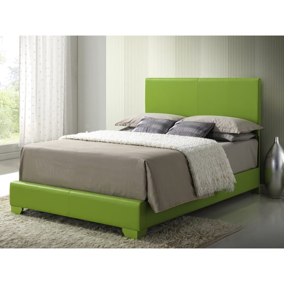 Apple G1807 Bed - Pu Leather, 57"w X 81"d 47"h, Adds Glamour To Bedroom Spacious 81" 57" 47", Elegance