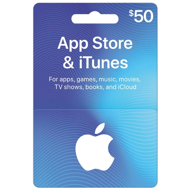 Apple Gift Card $50 - Gift cards tracking for retail stores
