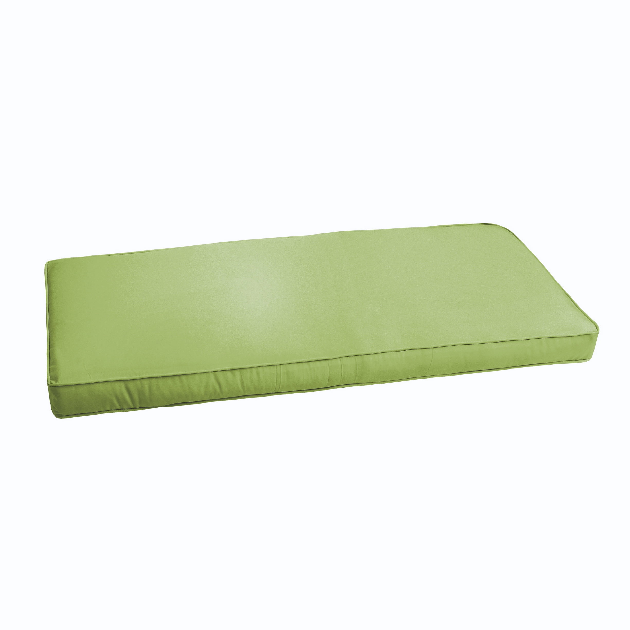 Apple Green Indoor/Outdoor Bench Cushion, Corded