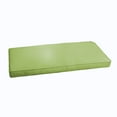 thumbnail image 1 of Apple Green Indoor/Outdoor Bench Cushion, Corded, 1 of 4