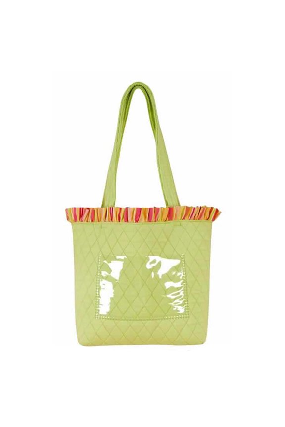 Apple Green Picture Tote