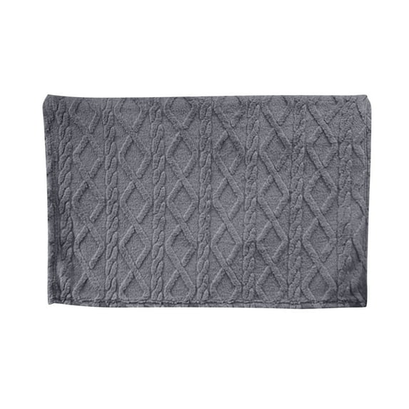 IOS Green Throw Blanket for Couch, Soft Chenille Knit Throws with Tassels for Home Decor, Spring Green Throws for Couch Cover, 50"x60"