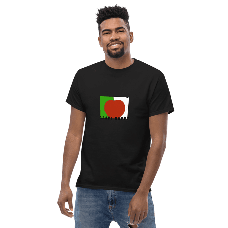 Apple shirt screen printing top