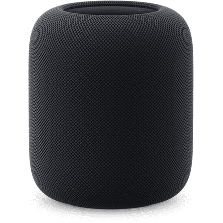 Apple - HomePod (2nd Generation) Smart Speaker with Siri - Midnight