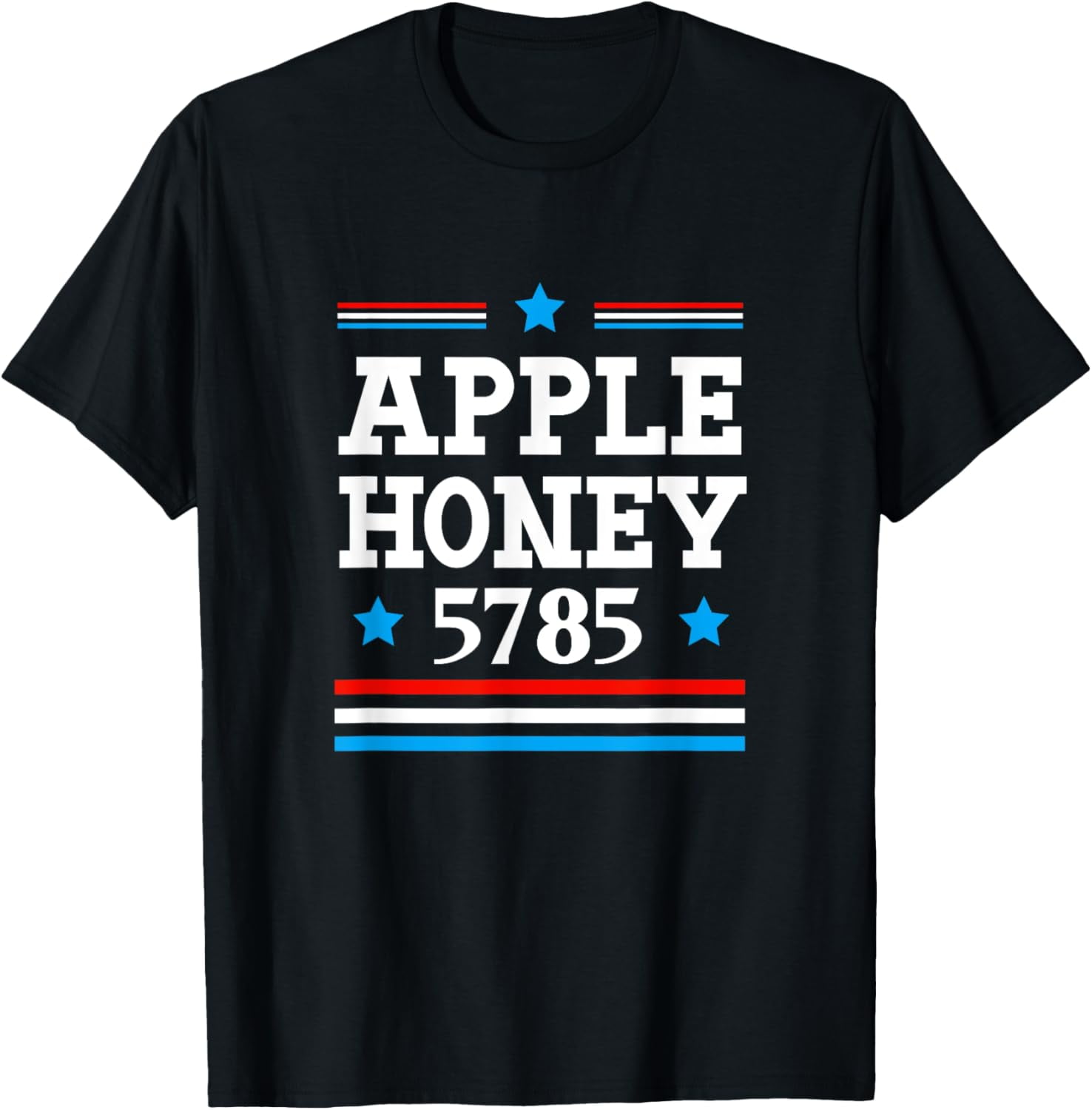 Apple Honey 5785 Jewish Rosh Hashanah 2024 Happy New Year TShirt