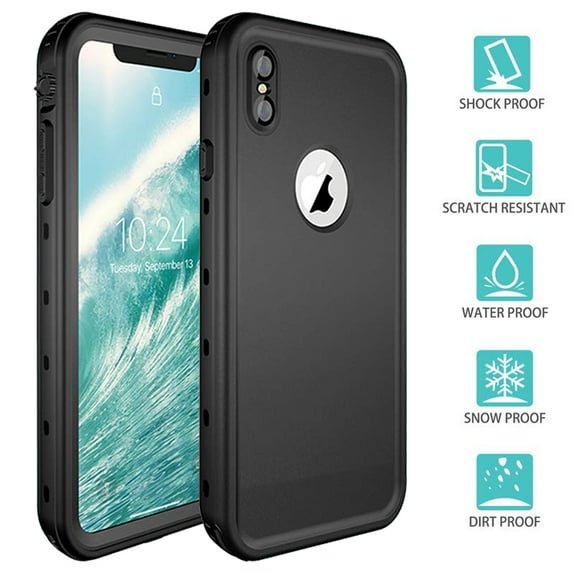 Apple IPhone XR Redpepper Waterproof Swimming Shockproof Dirt Proof Case Cover Black