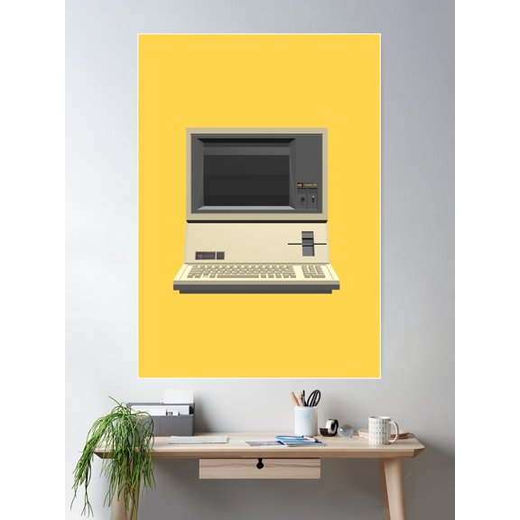 Apple Iii Poster Wall Art, Modern Wall Decor For Living Room Bedroom, 24x36 UNFRAMED