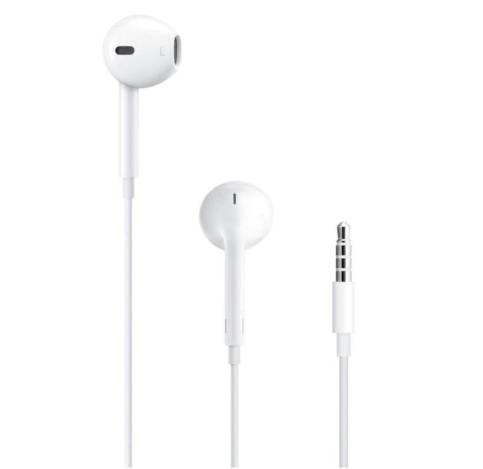 Apple In-Ear Headphones, White, MD827LL/A - image 1 of 4