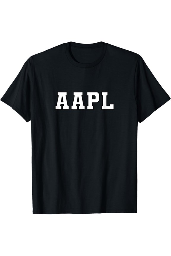 Apple Inc (AAPL) Stock Symbol T-Shirt, Unisex T-Shirt