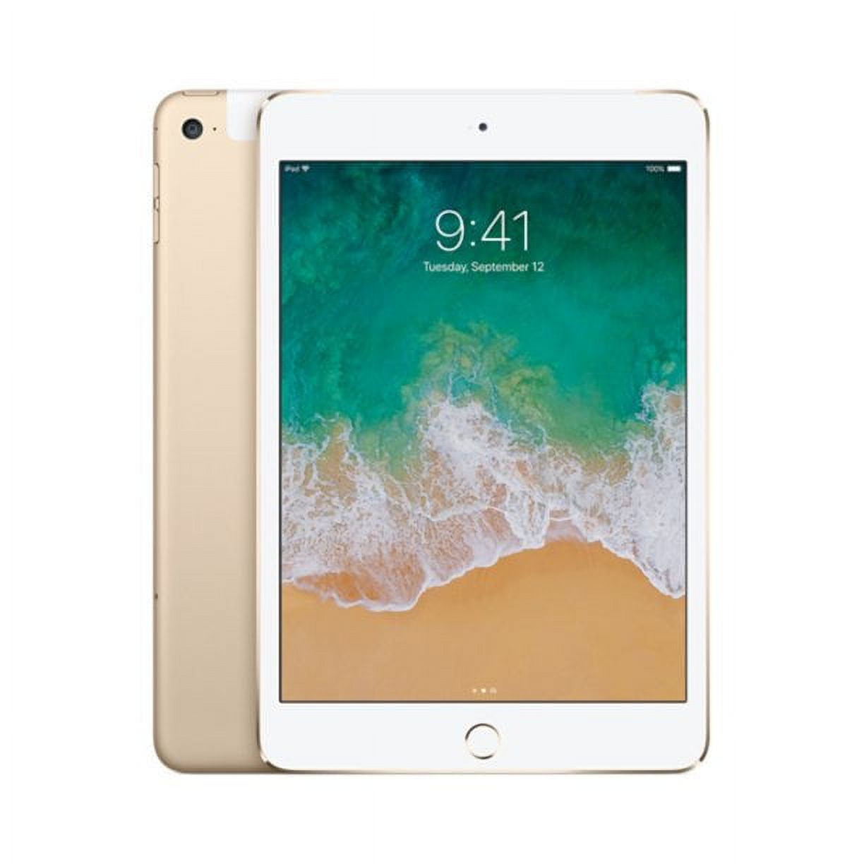 送料込み！美品 iPad mini 4 WI-FI 64GB GOLD - タブレット