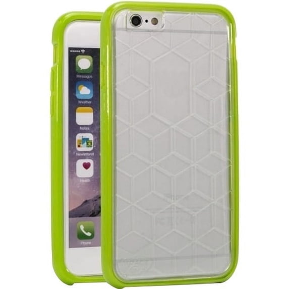 Apple Iphone 8/7/6s Crusader Case Clear & Green