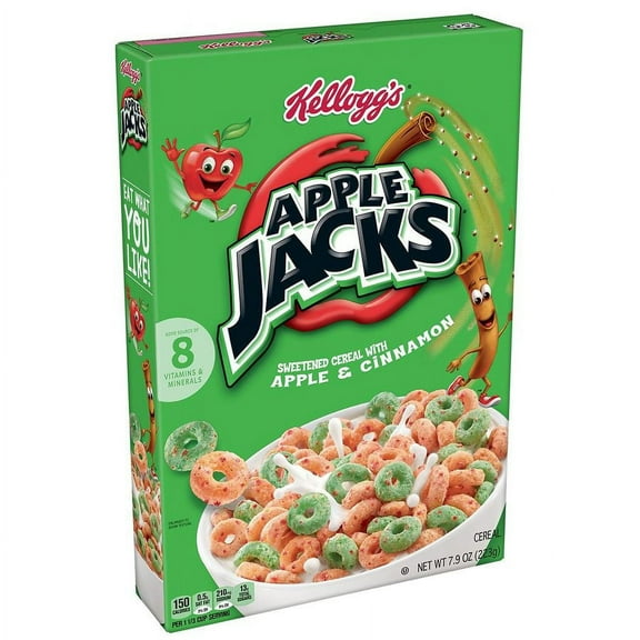 Apple Jacks Cold Breakfast Cereal, Original 7.9 oz