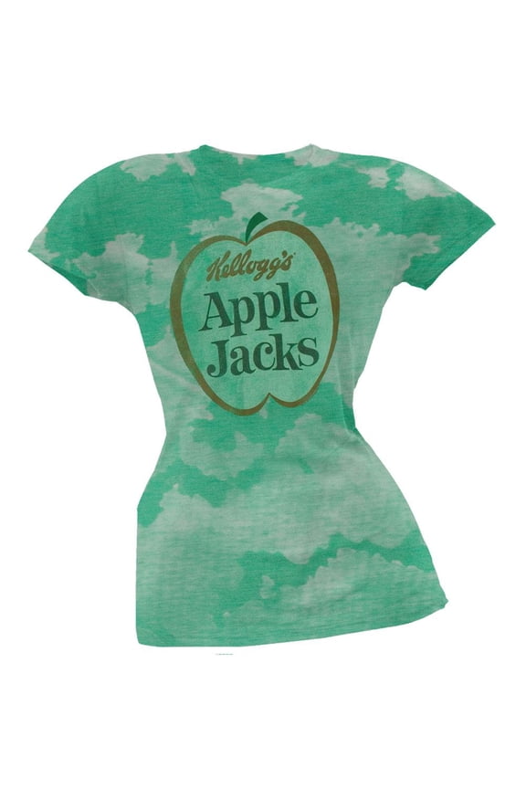 Apple Jacks - Logo Ladies Burnout T-Shirt - Small