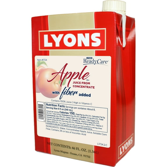 Apple Juice with Fiber
