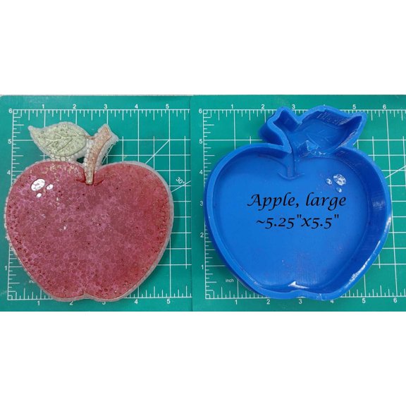 Apple - Large - Silicone Freshie Mold