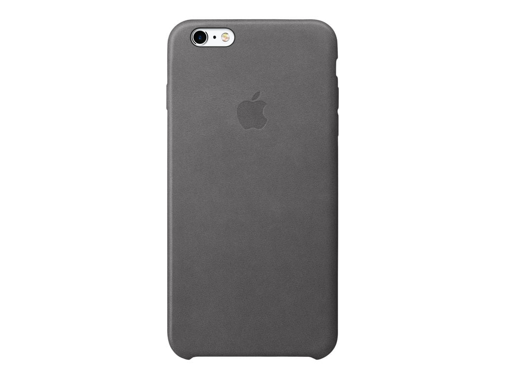 Apple Leather Case for iPhone 6s Plus and iPhone 6 Plus - Storm Gray