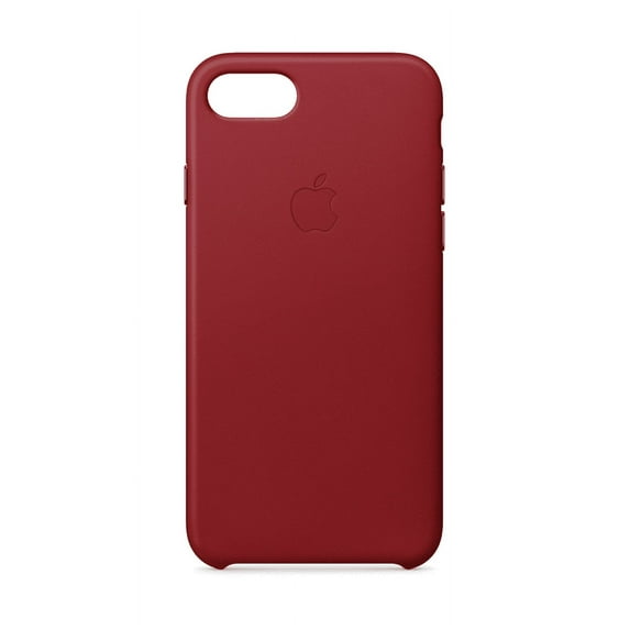 Apple Leather Case for iPhone SE (2020), iPhone 8 & iPhone 7 - (PRODUCT) Red