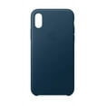 thumbnail image 1 of Apple Leather Case for iPhone X - Cosmos Blue, 1 of 32