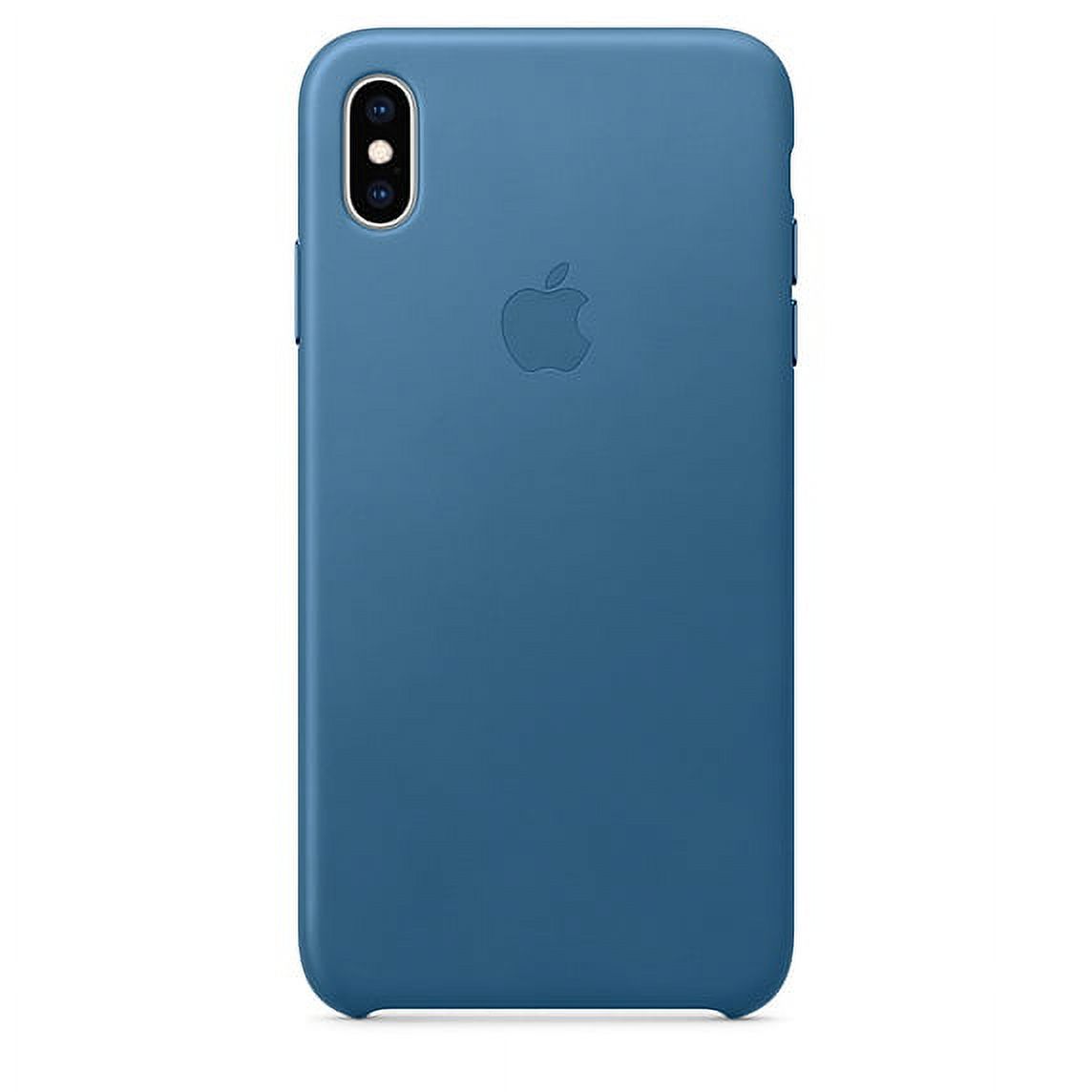 Apple Leather Case for iPhone XS Max - Cape Cod Blue - image 1 of 3