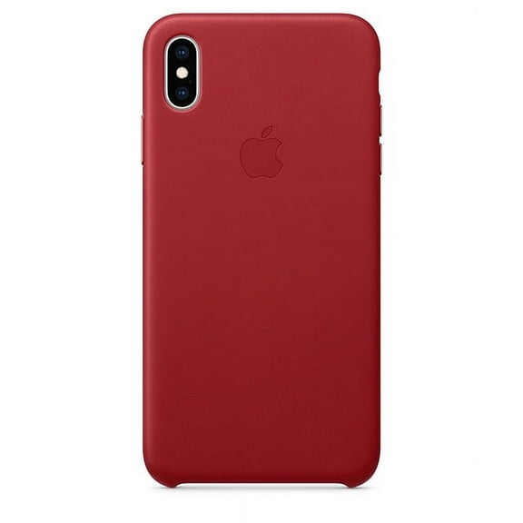 Apple Leather Case for iPhone XS Max - (PRODUCT)RED
