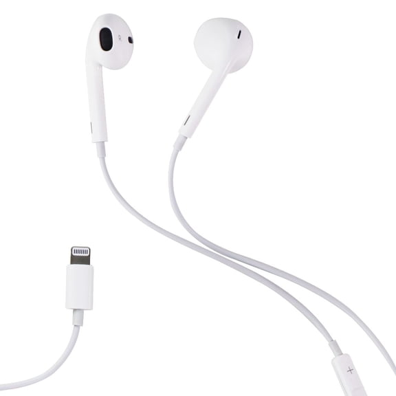 Pre-Owned Apple Lightning 8-Pin EarPods with In-Line Mic/Remote - White MMTN2AM/A / A1748